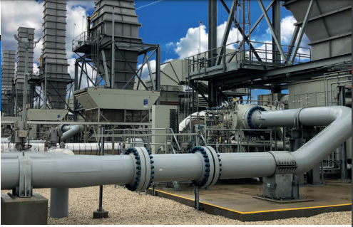 Pipeline from Texas-Mexico Border