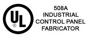 UL 508A Industrial Control Panel Fabricator Certification Logo