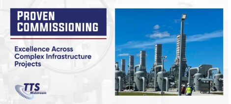 Engineer inspecting complex industrial infrastructure