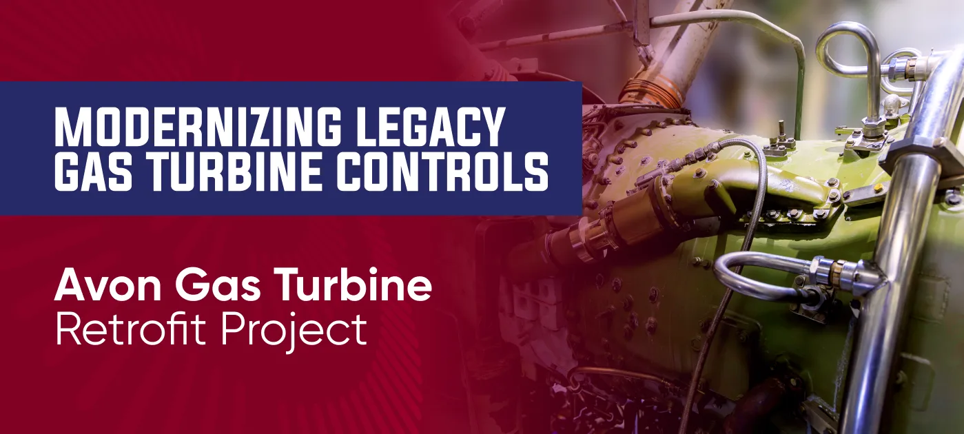 Avon gas turbine retrofit modernization project